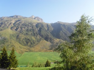 Aussicht Galtür Hotelzimmer