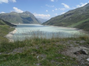 Silvrettasee Blick zurück