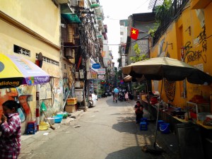 Gasse Old Quarter Hanoi