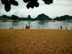 Strand Halong Bucht