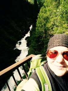 MiMaMaike auf der Wanderung zu den Umbaltalfällen Tirol